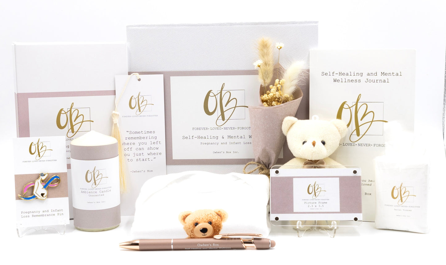 Pregnancy and Infant Loss (Deluxe) Self-Healing and Mental Wellness Healing Box