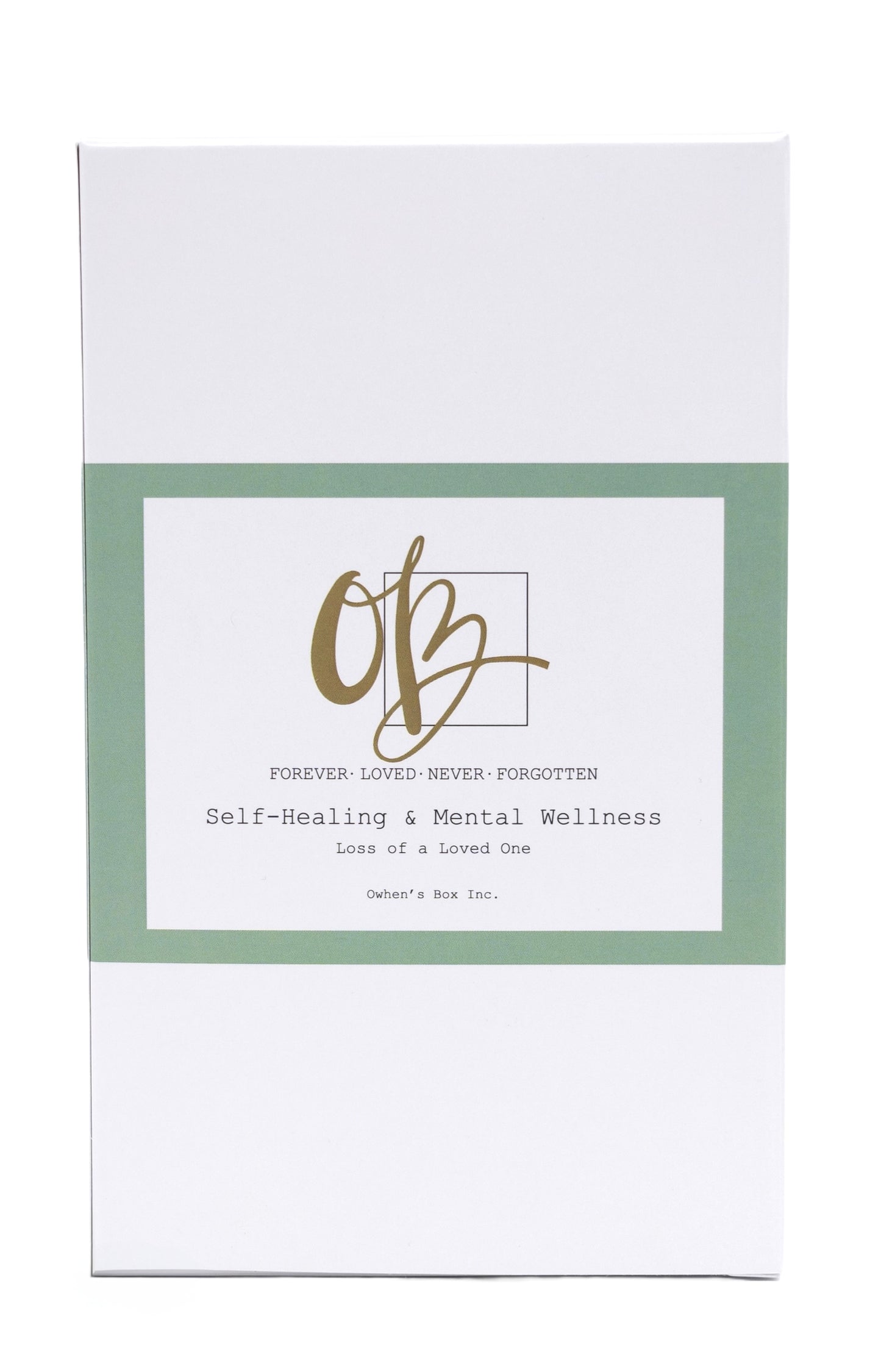 Loss of a Loved One Self-Healing & Mental Wellness Healing Box