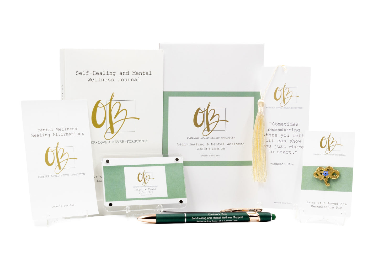 Loss of a Loved One Self-Healing & Mental Wellness Healing Box