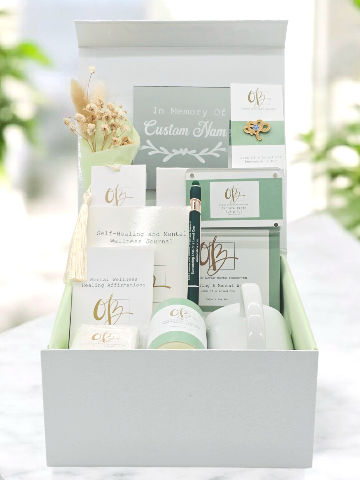 Loss of a Loved One (Deluxe) Self-Healing and Mental Wellness Healing Box